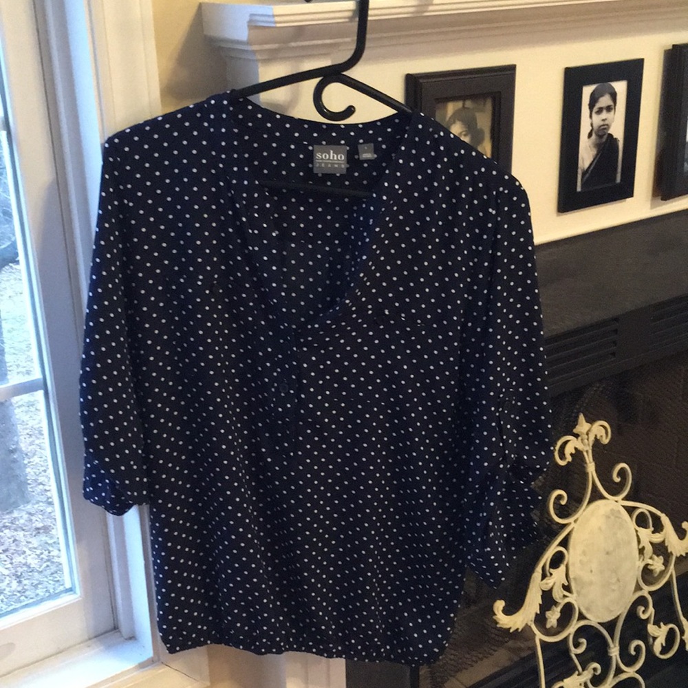 NY&C button down Blouse. S
